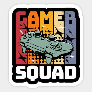 Gamer squad Sticker